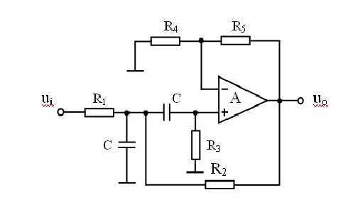 二阶有源带通滤波器功能_有源带通滤波电路