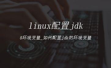 linux配置jdk8环境变量_如何配置jdk的环境变量"
