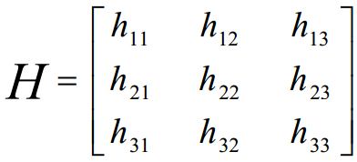 单应性矩阵是什么_强矩阵和弱矩阵主要差别